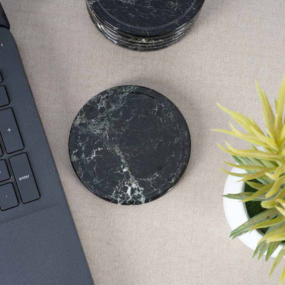 Marble Coaster Set - Round